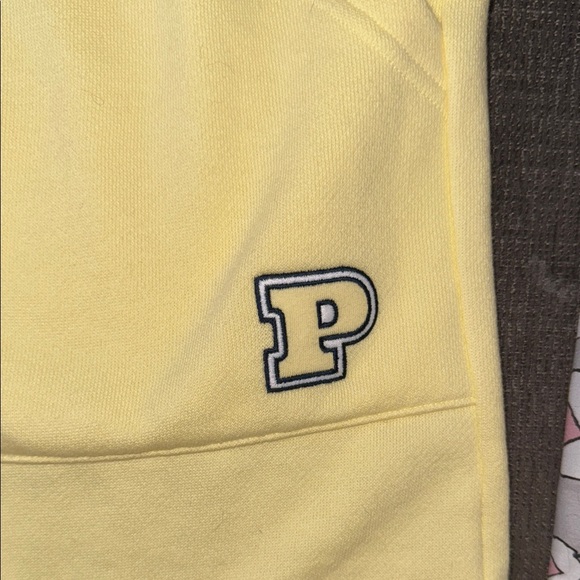 PINK Victoria's Secret Light Yellow Athletic Shorts - Picture 2 of 6